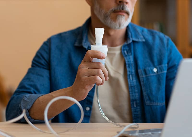 fisioterapia respiratoria a domicilio en Madrid