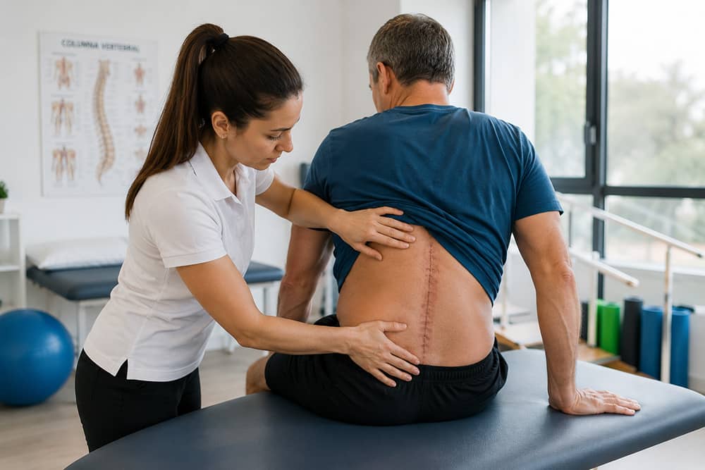 Fisioterapia tras Cirugía de Columna: Fases y Rehabilitación
